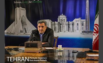 ویدئوکنفرانس شهردار تهران با شهرداران آتن و بوسنی 3