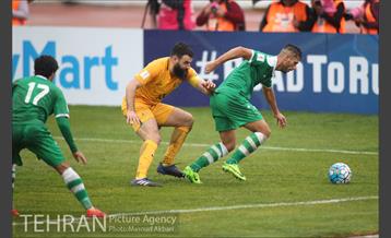 دیدار دو تیم فوتبال عراق و استرالیا