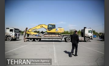 ارسال تجهیزات و ماشین آلات به خوزستان 2