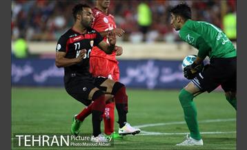 دیدار پرسپولیس و فولاد خوزستان در لیگ برتر فوتبال 18