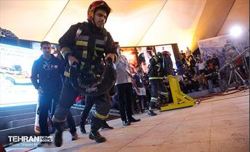 مسابقات چالش تخصصی آتش‌نشانان 46