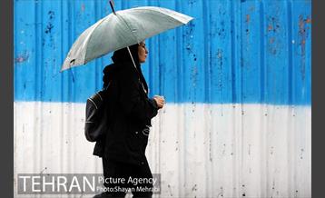 بارش باران پاییزی در تهران 30