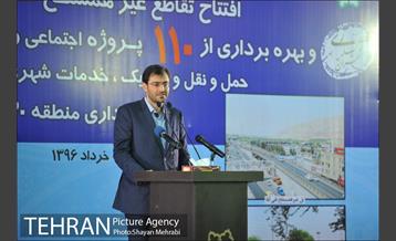 افتتاح و بهره برداری از 110 پروژه منطقه 20 با حضور دکتر قالیباف 23