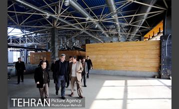 بازدید شهردار تهران از پایانه و پارک سوار شرق 7