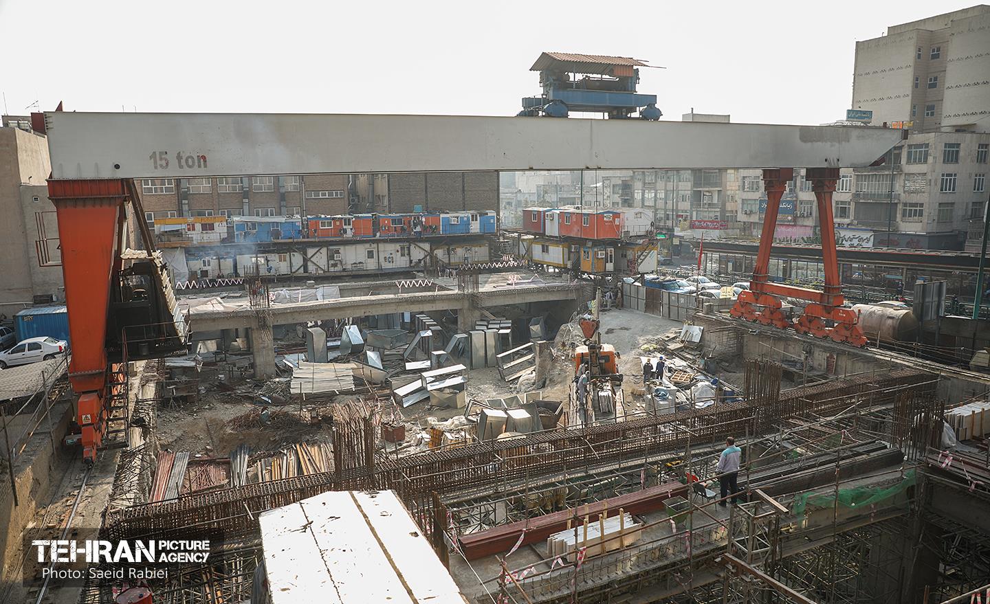 توسعه متروی تهران؛ ایستگاه توحید 33