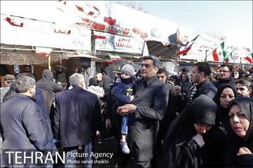 حضور شهردار تهران در راهپیمایی یوم الله 22 بهمن 6