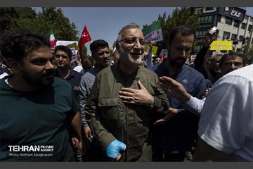 راهپیمایی جمعه «خشم و نصر» در تهران - ۲