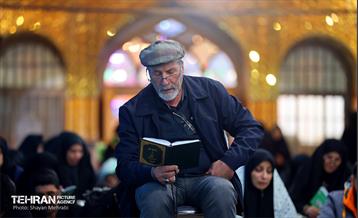 احیای شب بیست‌ویکم ماه رمضان امامزاده پنج تن لویزان 74