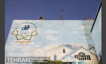 دیوار نگاری های سازمان یافته محله جوادیه 2