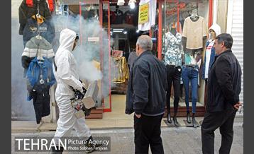 ضدعفونی و پاکسازی بازار تجریش-2 31