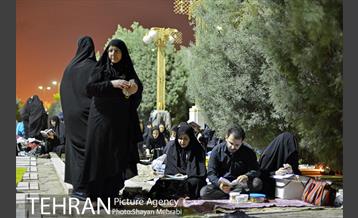 احیای شب بیست و یکم ماه رمضان در بهشت زهرا (س) 7