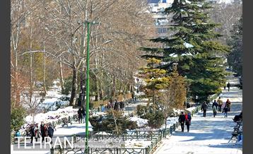 فصل زمستان در بوستان ملت 24