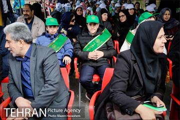 آیین غرس پنچ هزار اصله نهال در اراضی جنگل لویزان 5