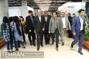 بازدید مهندس افشانی شهردار تهران از مجموعه باغ کتاب 13