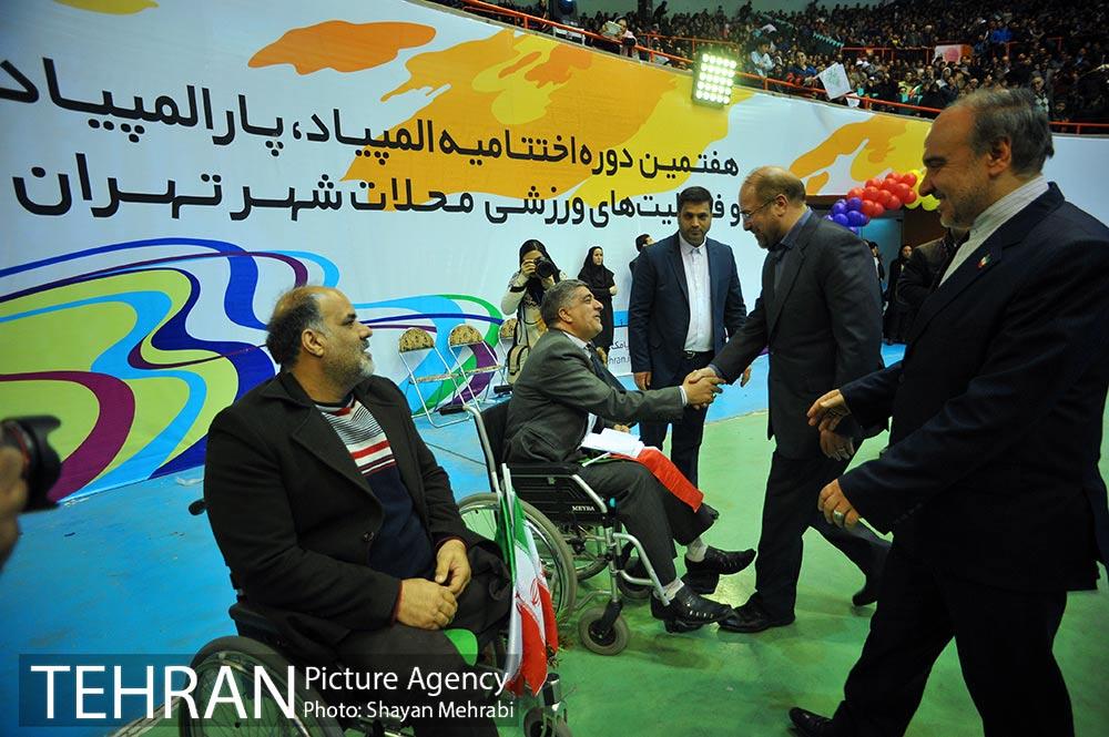 اختتامیه المپیاد و پاراالمپیاد ورزشی محلات شهر تهران با حضور دکتر قالیباف 39