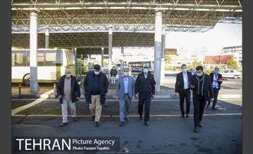 افتتاح خط مینی بوس پایانه مترو صادقیه و باغ فیض 14