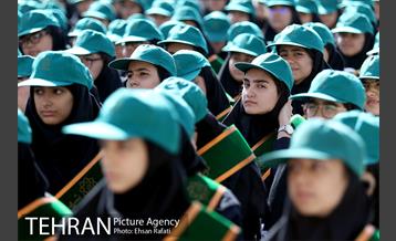 آیین انتخابات شهردار مدرسه با حضور دکتر نجفی 3