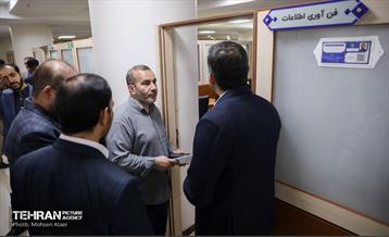 بازدید مدیرکل حوزه شهردار تهران از مرکز مطالعات و برنامه‌ریزی شهرداری تهران 22