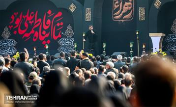 عزاداری شهادت حضرت فاطمه(س) در منطقه 17 7