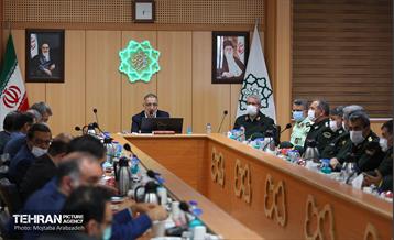 مراسم معارفه فرمانده یگان حفاظت شهرداری تهران 6