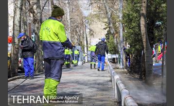 اجرای طرح استقبال از نوروز ۱۴۰۰ در منطقه 8