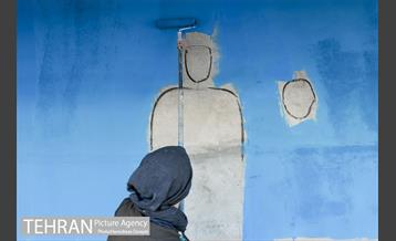 جشنواره نقاشی دیواری منطقه ۹