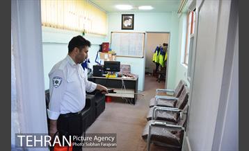 تحویل سال نو در پایگاه عملیات ویژه اورژانس تهران 20