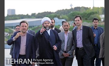 بازدید رئیس سازمان تبلیغات اسلامی از منطقه گردشگرى عباس آباد 25