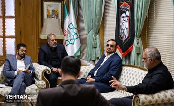 دیدار شهردار تهران با شهردار صنعا پایتخت یمن