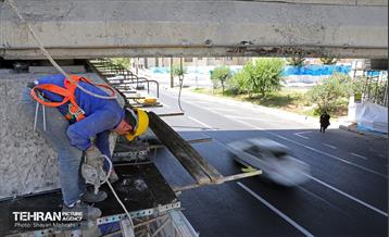 بهسازی لرزه ای پل یادگار امام(ره) - مرزداران 3