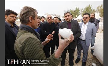 بازدید شهردار تهران از نهمین سمپوزیوم مجسمه سازی تهران 21