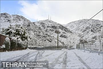 طبیعت برفی شمال تهران 4