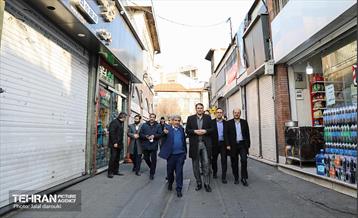 بازدید از مرمت خانه های تاریخی منطقه ۱۲