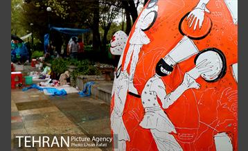 جشنواره تخم مرغ های رنگی در پارک لاله 16