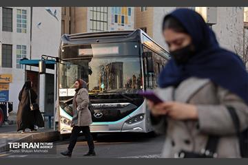 آغاز فعالیت اتوبوس‌های برقی جدید در ۳ خط اتوبوسرانی تهران  10