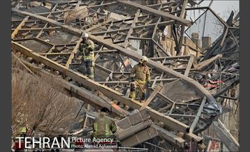 ساختمان پلاسکو فرو ریخت -3 4