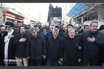 تشییع پیکر شهید مدافع حرم سعید علیدادی 12