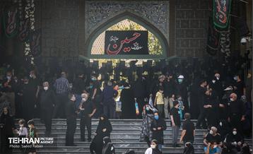 مراسم عزاداری عاشورای حسینی در امامزادگان سیدجعفر(ع) و حمیده خاتون(س) 7