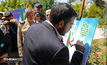 رونمایی از ۸ سردیس شهدای ارتش جمهوری اسلامی ایران 23