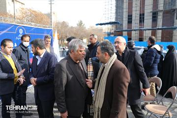 آیین رونمایی از یادمان شهدای مدافع حرم 9