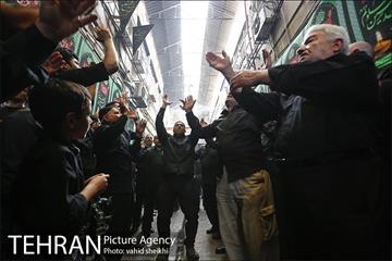 مراسم عزاداری تاسوعای حسینی در بازار تهران 14