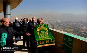 آیین اهتزاز پرچم گنبد ائمه اطهار "گنبد عاشقی" 28