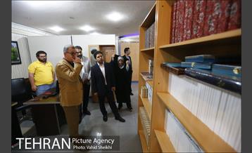 بازدید مدیر کل دفتر شهردار تهران از مرکز ارتباطات و امور بین الملل شهرداری تهران