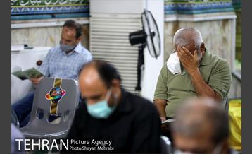 مراسم دعای عرفه در امامزاده زید(ع) بازار 5