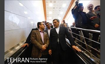 آیین بازگشایی و بهره برداری از 3 ایستگاه خط هفت مترو پایتخت 1