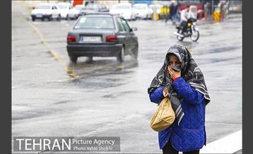 اول هفته بارانی تهران 19