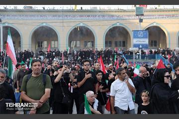 شهردار تهران در آیین وداع با آقای شهید ایران 9