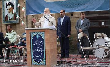 آئین بازگشایی مدرسه البرز 33