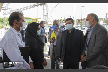 جلسه و بازدید میدانی جعفر شربیانی از منطقه ۲۰