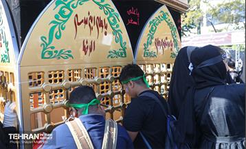 حضور کودکان در مراسم پیاده روی جاماندگان اربعین حسینی(ع) 9